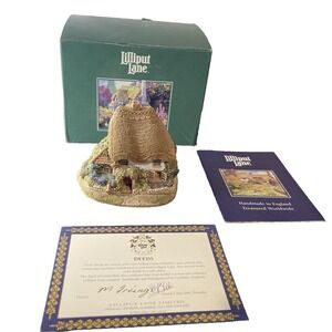 Lilliput Lane "Lazy Days" From The English Collection Handmade Made in England
